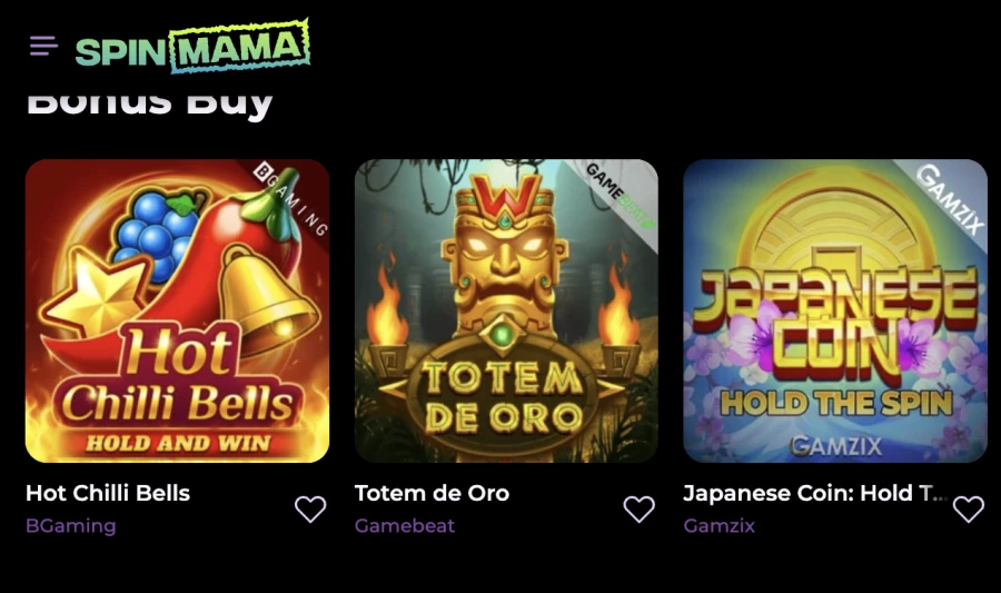 Spinmama - Jeux de Casino en Ligne et Machines à Sous